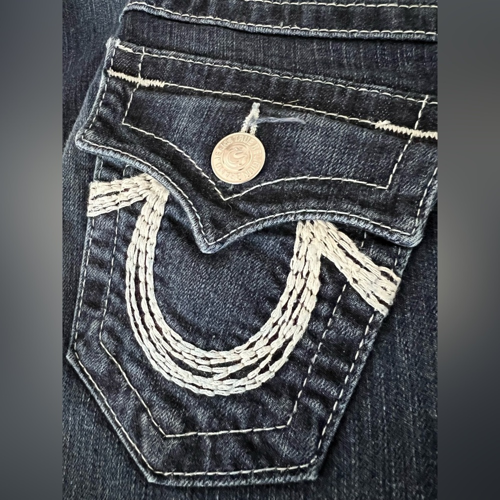 True Religion Low Rise Straight Jeans – Size 24 - Picture 6 of 13